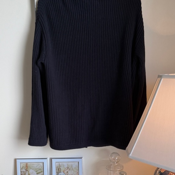 H&M Black Ribbed Cardigan - Picture 5 of 7